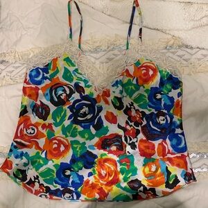 Victoria’s Secret Vintage Gold Label Satin Camisole Size M